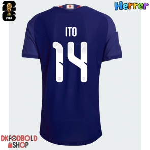 Japan Junya Ito #14 Hjemmebanetrøje VM 2026 Kort ærmer